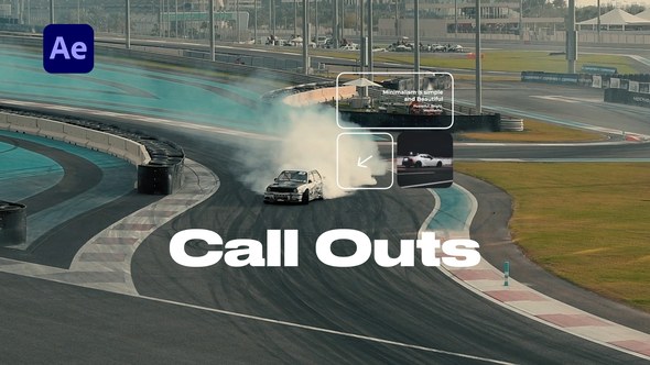 Videohive Dynamic Call Outs Titles template preview