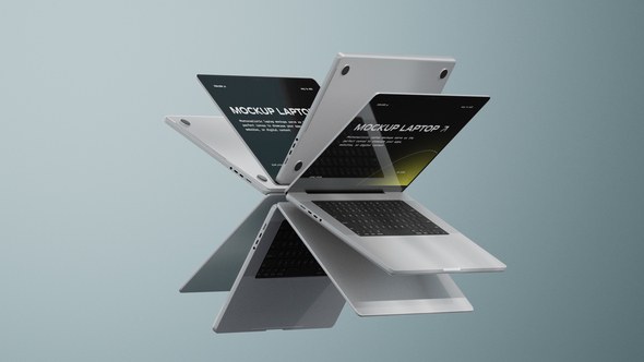Videohive Laptop Mockup 56882490 Product Promo template preview