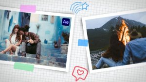 Videohive Scrapbook Tape Transitions for After Effects Broadcast-packages template preview
