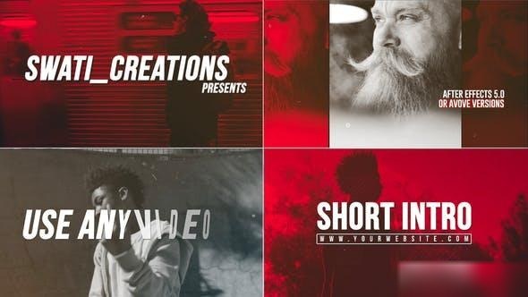 Videohive Short Intro 21796387 Openers template preview