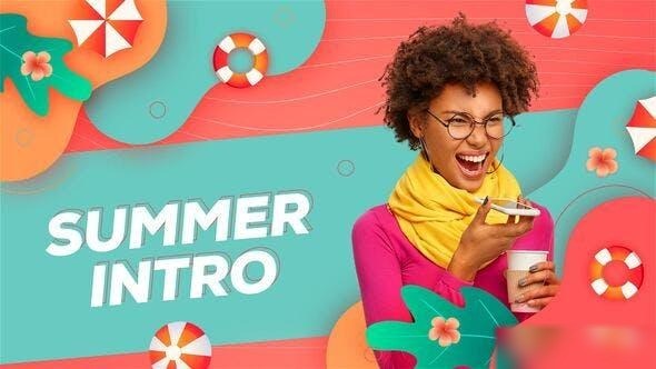 Videohive Summer Intro 44393678 Openers template preview