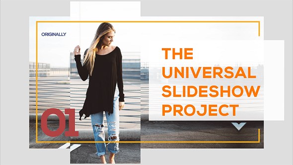 Videohive Universal Slideshow 17519444 Openers template preview