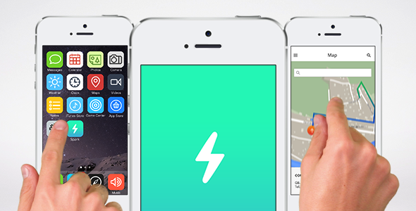 App Promo Video Kit Video Displays template preview
