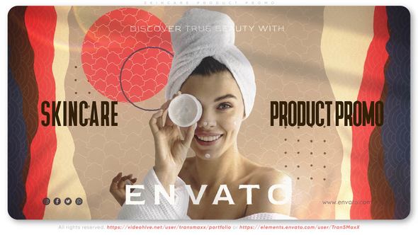 Videohive Skincare Product Promo Openers template preview