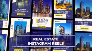 Videohive Real Estate Instagram Reels After Effects Template Product Promo template preview