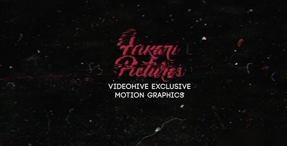 Videohive Glitch in the Dust Logo Logo Stings template preview