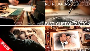 Videohive Drawing Promo Video Displays template preview