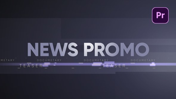 Political News News Teaser Premiere Pro template preview