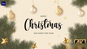 Videohive Christmas | New Year Slideshow 2023 Openers template preview