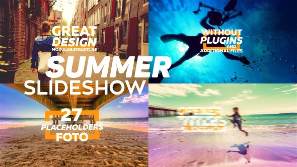 Beauty Minimalistic Video Displays template preview
