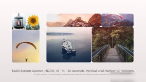 Videohive Multi Screen Opener - Multi Screen Intro Openers template preview