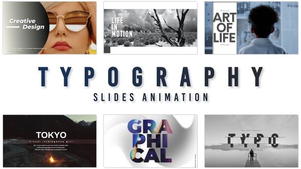 Videohive Typography Slides 48338856 Titles template preview