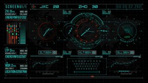 Videohive HUD700 UI Screen Gadget 2 Elements template preview