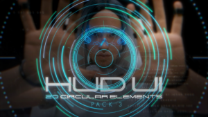 Videohive Hud UI Circular Elements - Pack 3 Elements template preview
