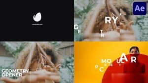 Videohive Geometry Opener for After Effects Openers template preview