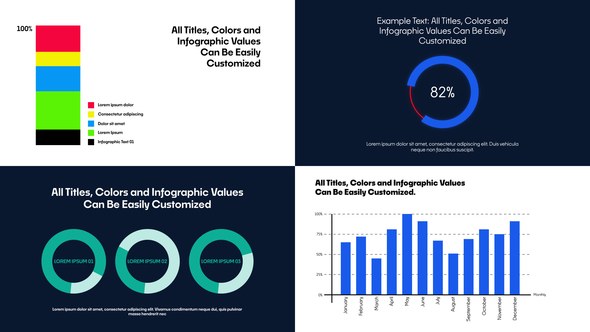Videohive Infographic Elements Pack | Animated Charts & Graphs Infographics template preview