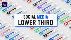 Videohive Modern Social Media Lower Thirds 30124497 Broadcast-packages template preview