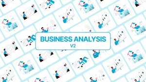 Videohive Business Analysis Illustration Elements template preview