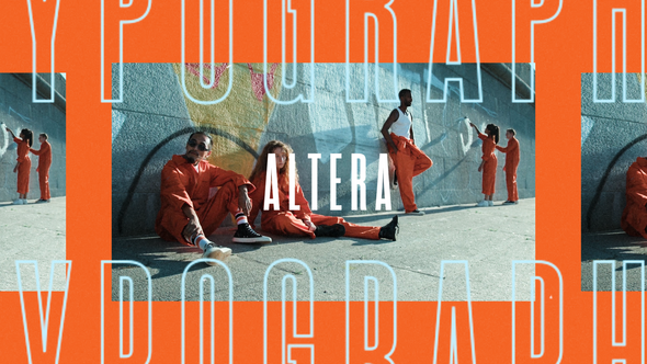 Videohive Altera - Typographic Promo Openers template preview