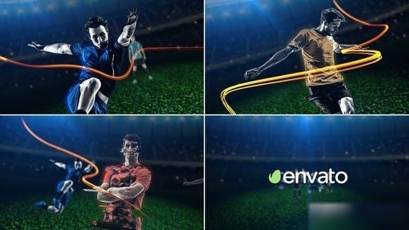 Videohive Sports Soccer Openers template preview