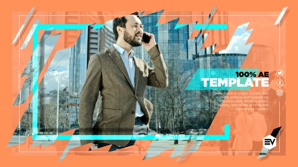 Videohive Modern Corporate Slideshow1 Video Displays template preview