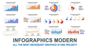 Videohive Infographics modern Infographics template preview