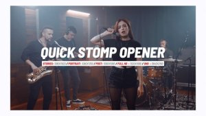 Videohive Quick Stomp Opener 56817692 Openers template preview