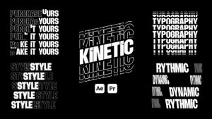 Videohive Kinetic Typography 53505761 Titles template preview