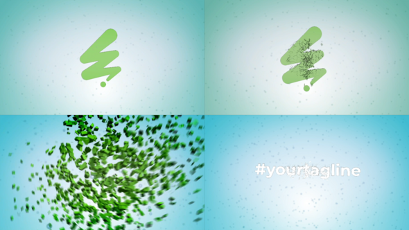Videohive Beneath Surface Logo for After Effects Logo Stings template preview