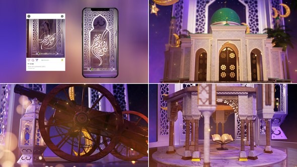 Videohive Ramadan & Eid Opener 13 Ramadan template preview