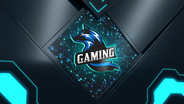 Videohive Tech Gate Logo Transition Elements template preview