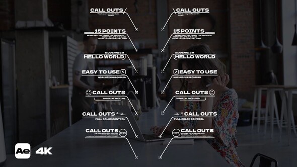 Videohive Call Out 54410118 Titles template preview