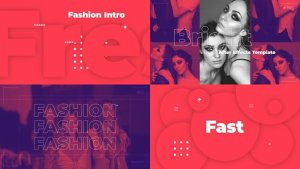 Videohive Fresh Fashion Intro Openers template preview