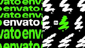 Videohive Kinetic Loop Logos Logo Stings template preview