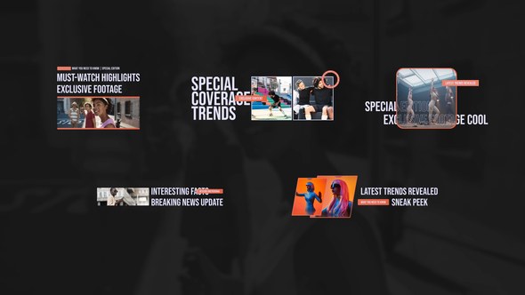 Videohive Unique Lower Thirds Elements template preview