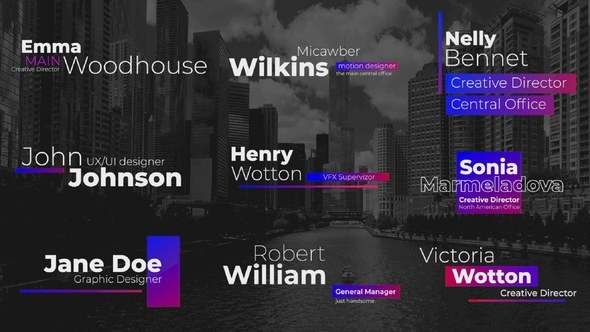 Videohive Modern Simple Title Titles template preview