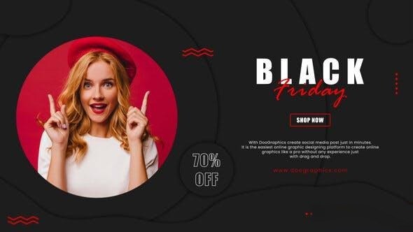 Videohive Black Friday Sale Slideshow Promo Openers template preview