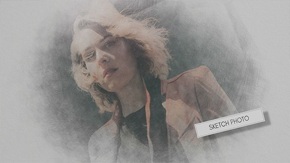 Videohive Hand Drawn Sketch Photo Openers template preview