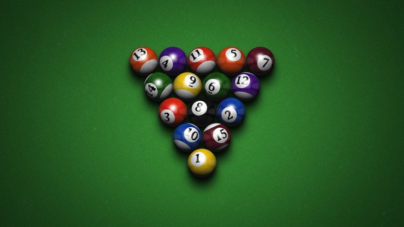 Videohive 8 Ball Reveal Logo Stings template preview