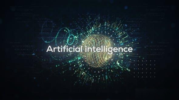 Videohive Ai Digital Technology Opener Openers template preview