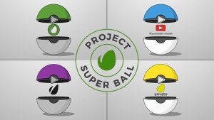 Videohive Super Ball Logo Logo Stings template preview