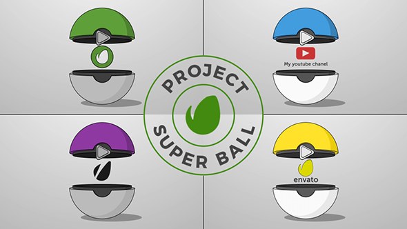 Videohive Super Ball Logo Logo Stings template preview