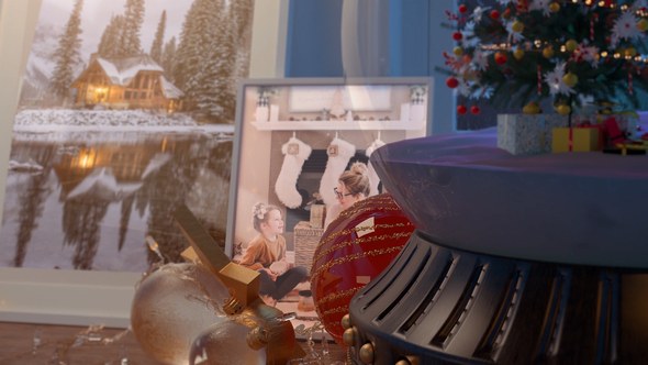 Videohive Christmas Snow Globe 29589173 Broadcast-packages template preview