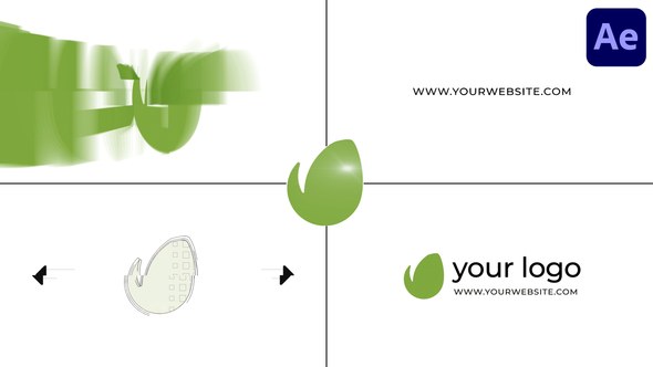 Videohive Page Flips Corporate Logo Logo Stings template preview