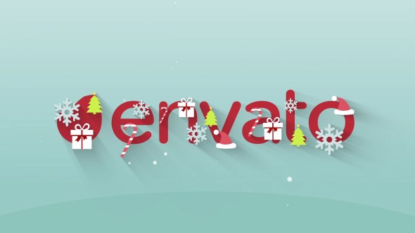 Christmas Greeting Video Displays template preview