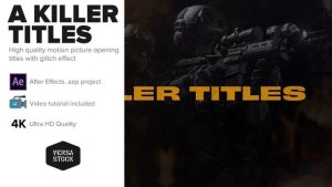 Videohive A Killer Titles Titles template preview