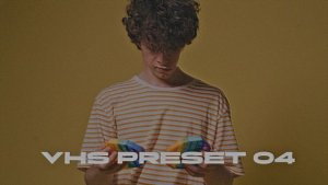 VHS Presets Premiere Pro template preview