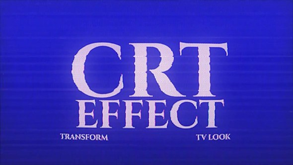 Videohive CRT Effect 56303513 Elements template preview