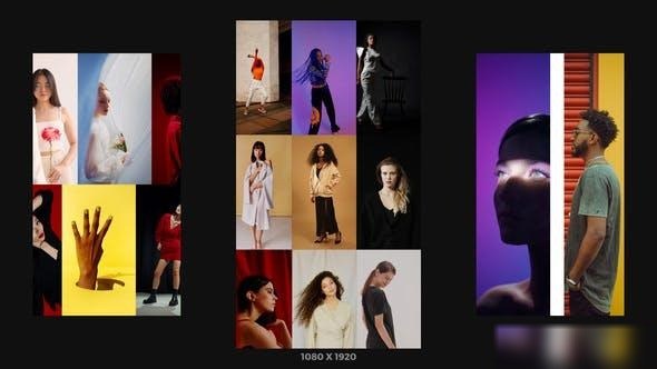 Videohive Instagram Slideshow Opener 44157675 Openers template preview
