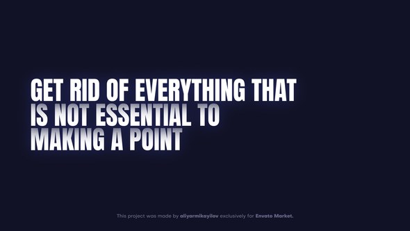 Videohive Kinetic Text Animation 45361287 Titles template preview
